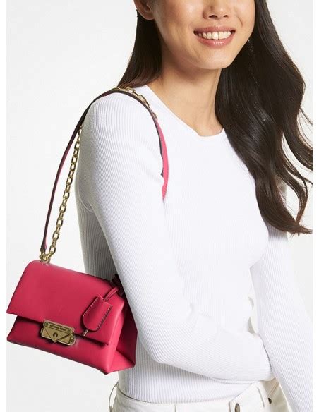 michael kors cece small faux leather shoulder bag